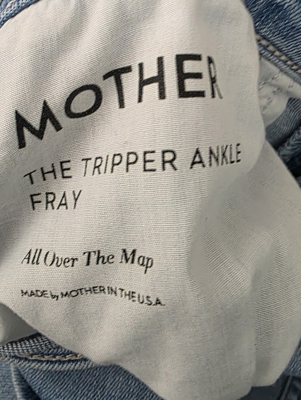 MOTHER Jeans The Teipper Ankle Frey Size 30 - Picture 3 of 11